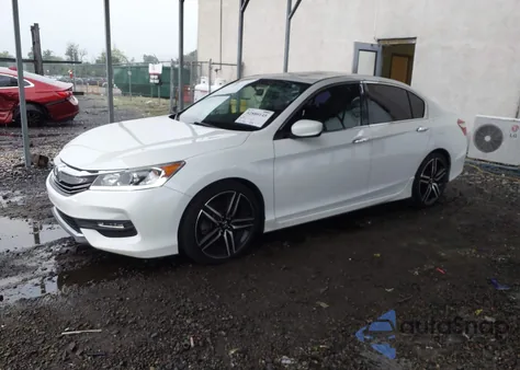2016 Honda Accord Sport из США, поврежденный, VIN 1HGCR2F56GA055284
